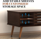 Qmetalart Lift Top Coffee Table with Storage, Mid Century Modern Coffee Table, Central