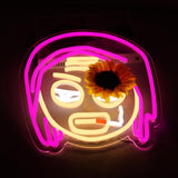 Game Character Neon Signs for Wall Decor Game Logo Neon Lights for Bedroom Led Signs Suitable