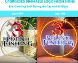 Personalized LED Neon Light with Logo or Name, UV Printed Neon Signs