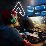 Game Logo Neon Signs for Wall Decor Game Logo Neon Lights for Bedroom