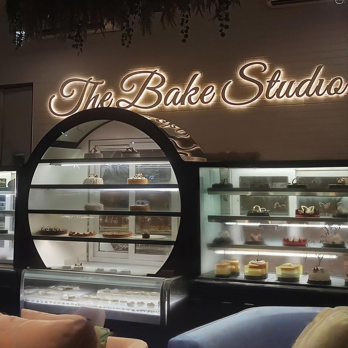 Large Custom Backlit Signage for Business, Handmade 3D Led illuminated Backlit Reverse Channel Letters