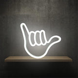 Hand Shape Finger Neon Sign Lights Hanging Decorative Neon Light USB or Battery Operated