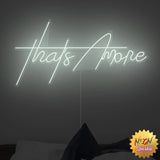 That's Amore Neon Sign - Charming LED Decor by Neon Sparkle