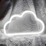 Cloud Neon Signs, LED Light for Wall Decor, Battery or USB Powered Sign Shaped Decoration Lights