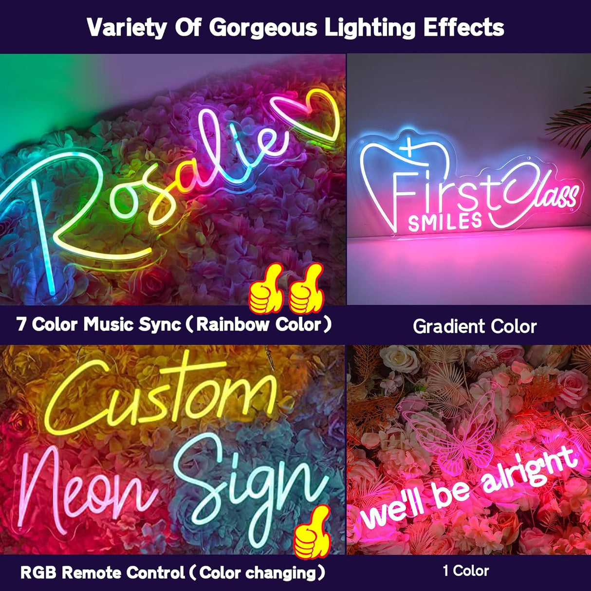 Professional Outdoor Custom Neon Sign for Business