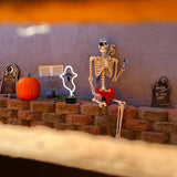 Halloween Ghost Neon Sign, Halloween Decoration LED Ghost Neon Light Sign with Base,