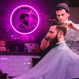 Neon Sign,USB Neon Sign For Hair Salon,3D Engraved Barber’s Opening Welcome led Sign