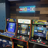 Ugrade Retro Game Ghost Arcade LED Neon Light Sign, Handmade Aesthetic Arcade Night Lamp for Game Room
