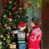 Merry Christmas Neon Sign, Dimmable LED Christmas Lights Neon Letter Sign for Window Displays