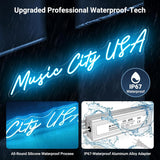 Waterproof Customizable - Neon Signs For Wall Decor, Personalised Led Neon Lights For Yard