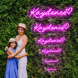Large Custom Led Neon Name Sign for Room Decor, Personalized Large Led Name Light Sign - Neon Sign Customizable