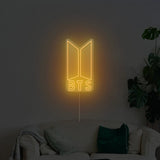 BTS Neon Sign