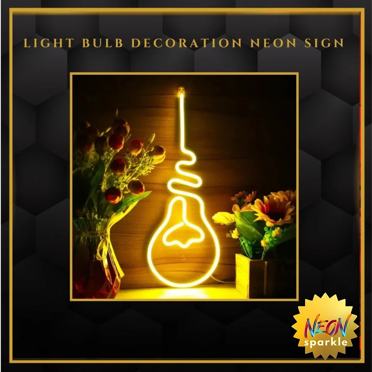 Lightning Bolt Neon Sign