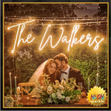 Custom Neon Sign, Custom LED Neon Sign Customizable for Wedding Bar Salon Beauty Business Light Up Name Sign, Personalized Neon Light Suitable for Events Birthday Gifts Decorations