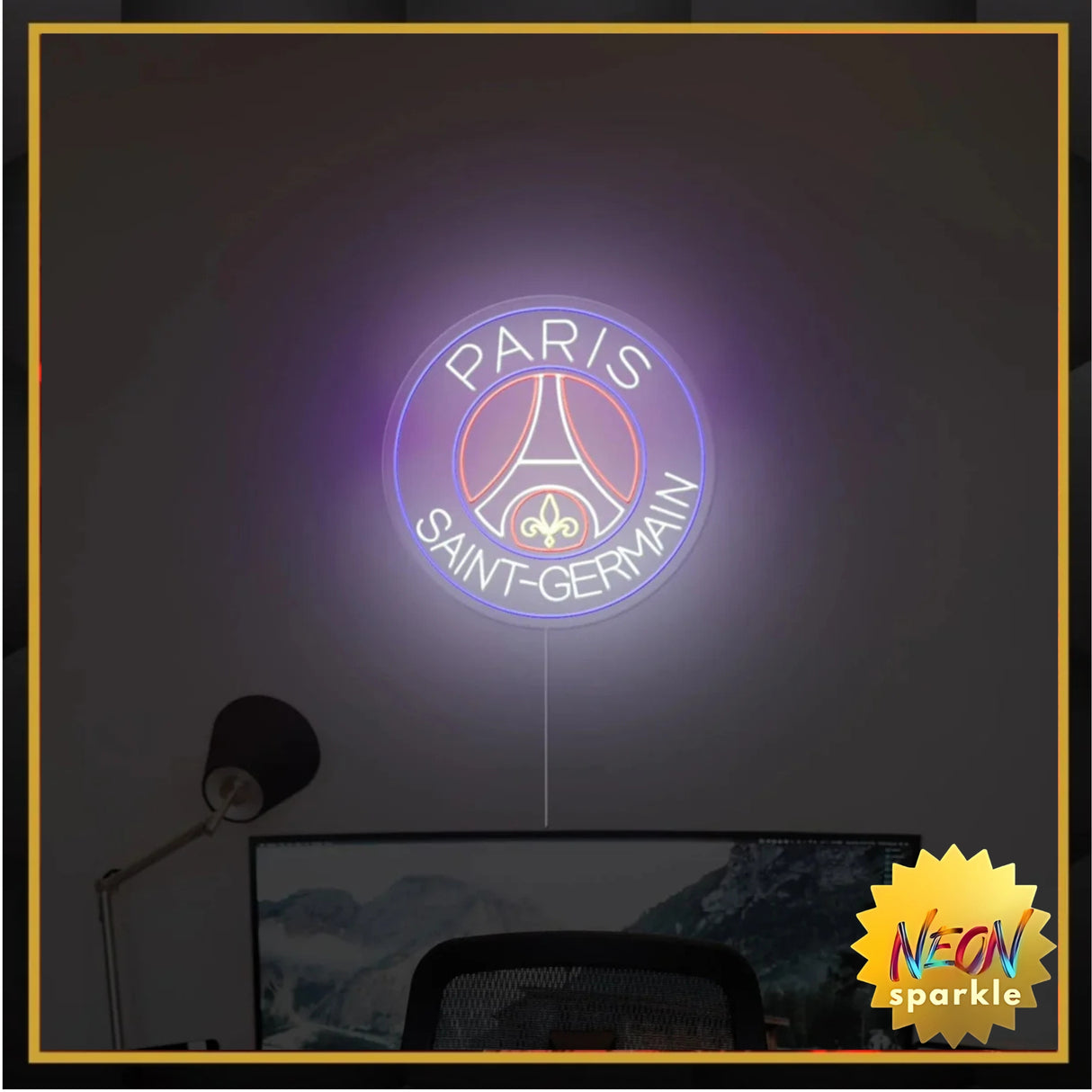 Paris Saint Germain Neon Sign