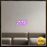 Custom Neon Sign: ZOX