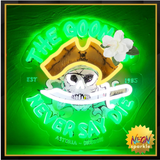 The Goo.nies Never Say Die Neon Signs for Wall Decor Game Neon Lights