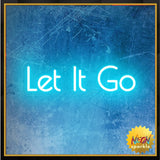 Let it Go Neon Sign for Party Wall Decor LED Sign, USB Powered