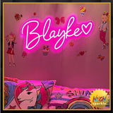 Personalized Name LED Sign for Room Decor, Customizable Neon Signs for Wall Decor Birthday