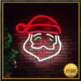 Santa Claus Neon Sign, Christmas LED Neon Signs for Wall Decor