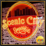 Custom Neon Sign, Personalized UV Printed LED Neon Sign LoGo Customizable for Business, Salon Beauty Nail Studios Light Up Name Sign, Images Neon Lighting Customized