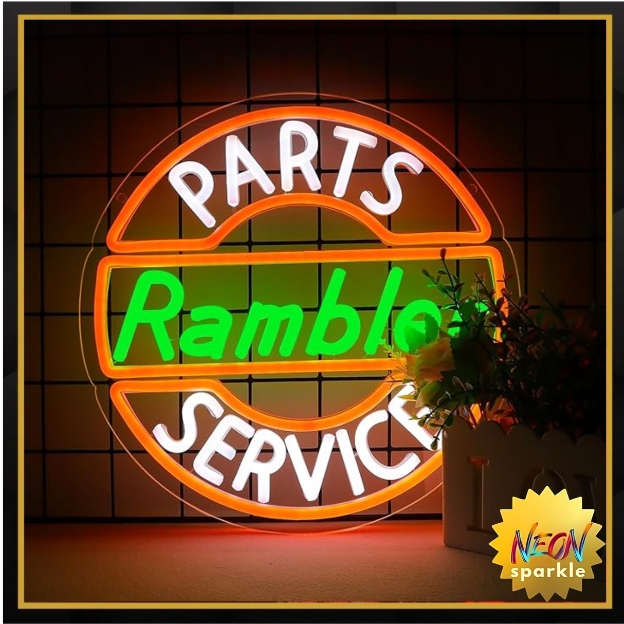 Garage Neon Signs for Wall Decor Car Neon Lights for Bedroom Led Business Signs