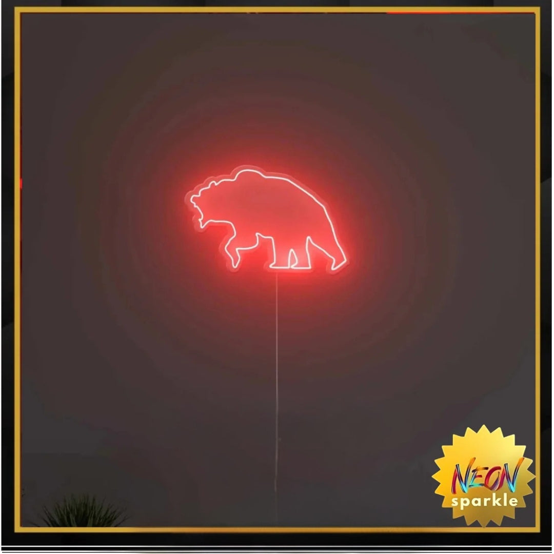 Bear Neon Sign