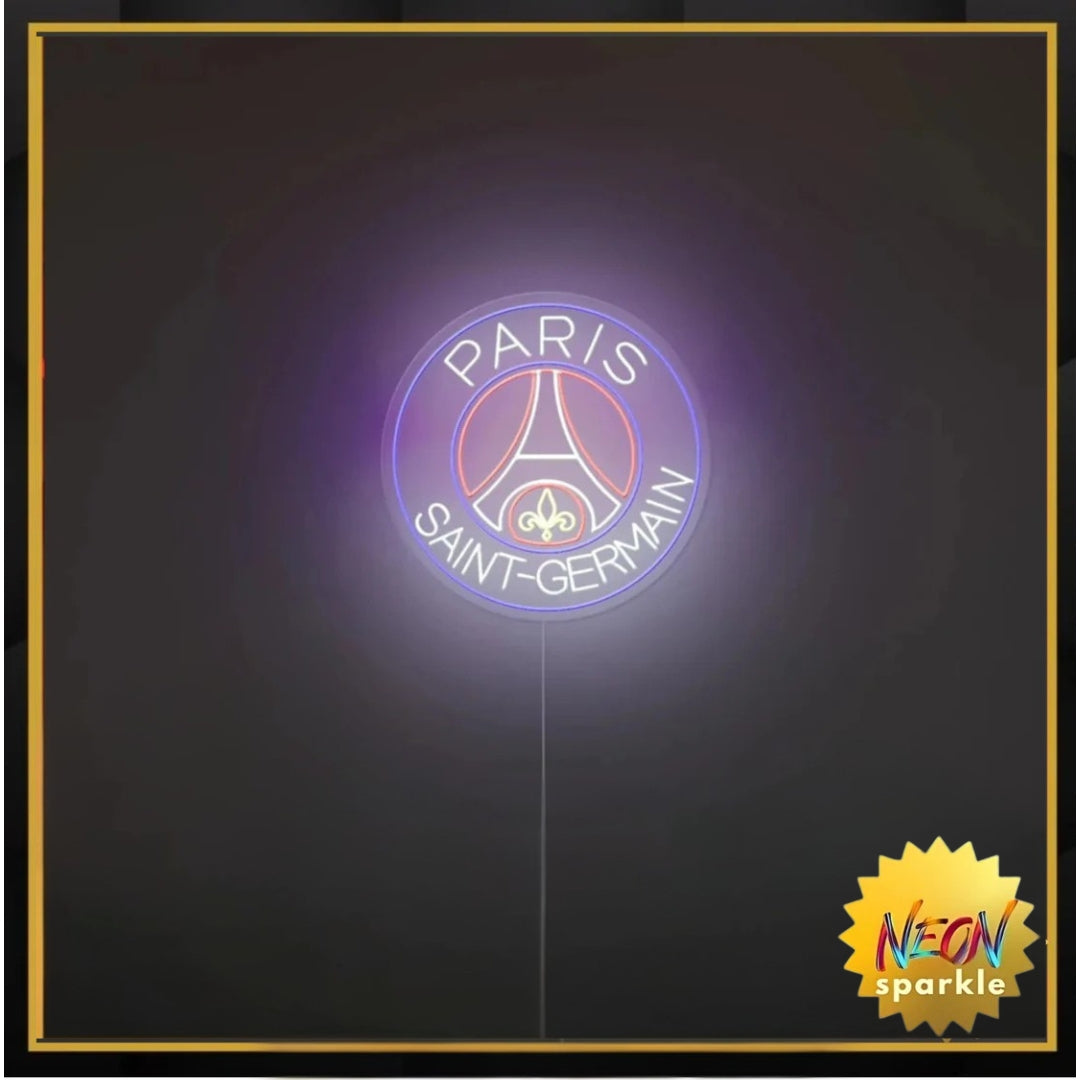 Paris Saint Germain Neon Sign