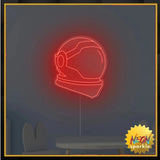 Space Helmet Neon Sign