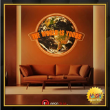 The World is Yours - UV LED Neon Sign - Motivational Wall Decor