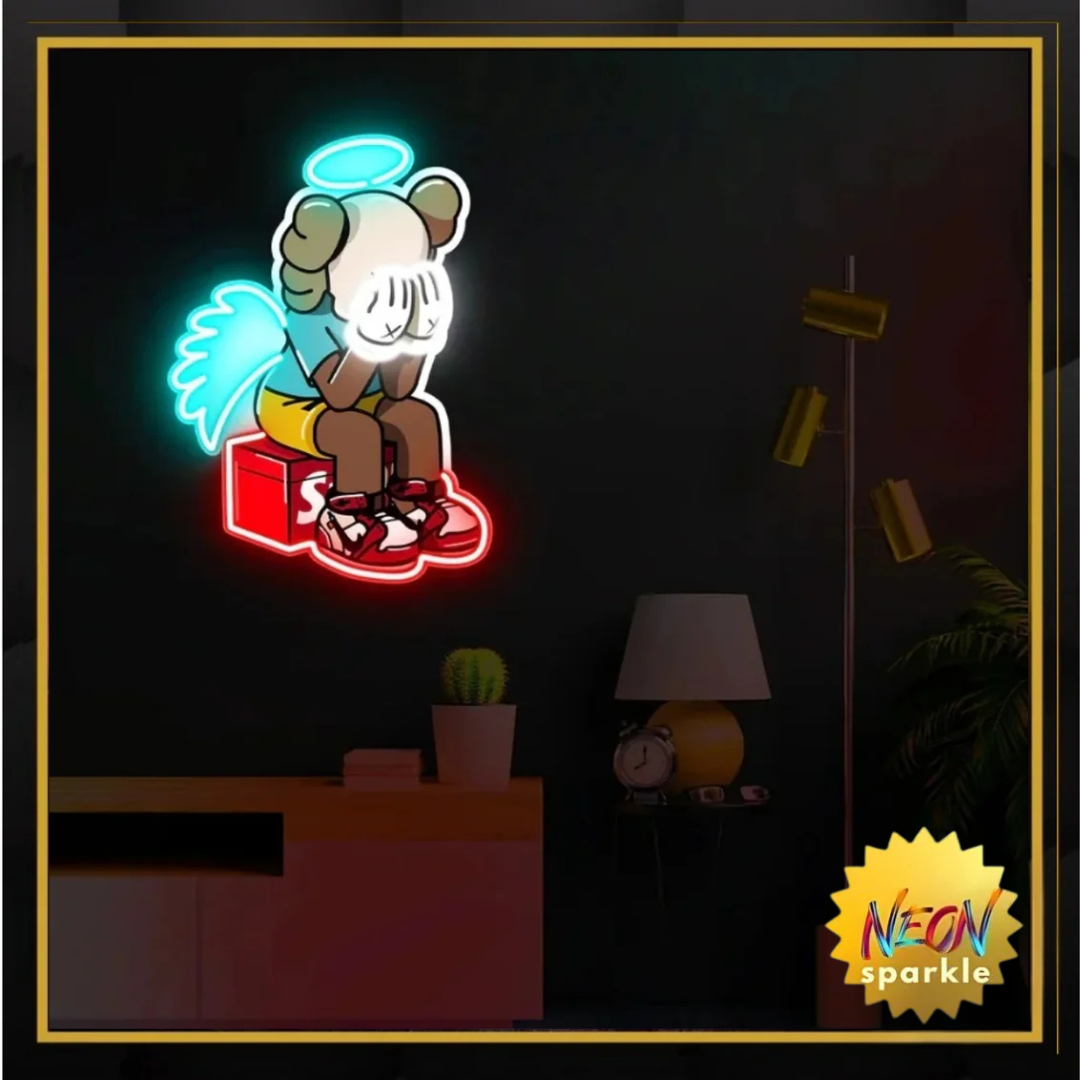 Clown UV Neon Sign