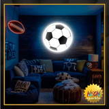 Football UV Neon Sign
