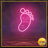 Personalized Nursery Wall Decor - Newborn Gift for Mom, Gender Reveal & Kids Room Decoration