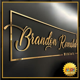 Handmade Professional 3D Laser Cut Custom Acrylic Sign Personalized for Wall, Salon Office Company
